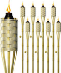 Matney Bamboo Torches 60 in 8-Pack - Outdoor Mosquito Repellent