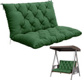 Porch Swing Cushion with Backrest 40x40 in - Thick 5 in Outdoor