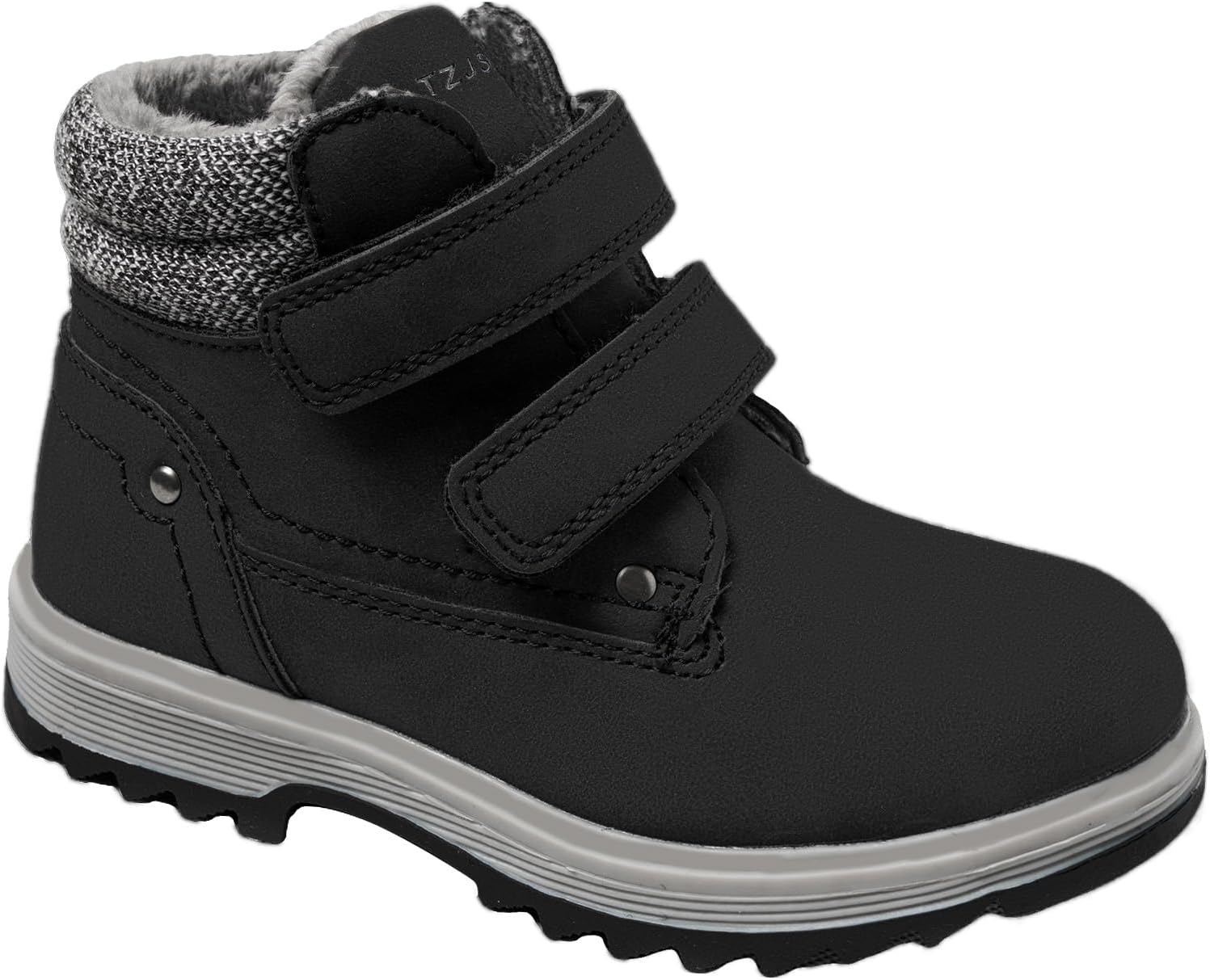 TZJS Kids' Hiking Work Boots for Boys Girls, Waterproof Ankle Boots