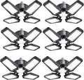 Garage Light 6 Pack 120W 12000LM LED Lights for Garage Use