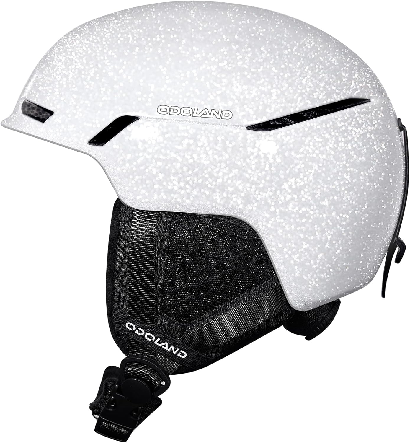 Odoland Shinning Ski Helmet - Adjustable Ventilation, PC Shell Protection