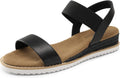 DREAM PAIRS Womens Espadrilles Wedge Sandals (Style BZFW)