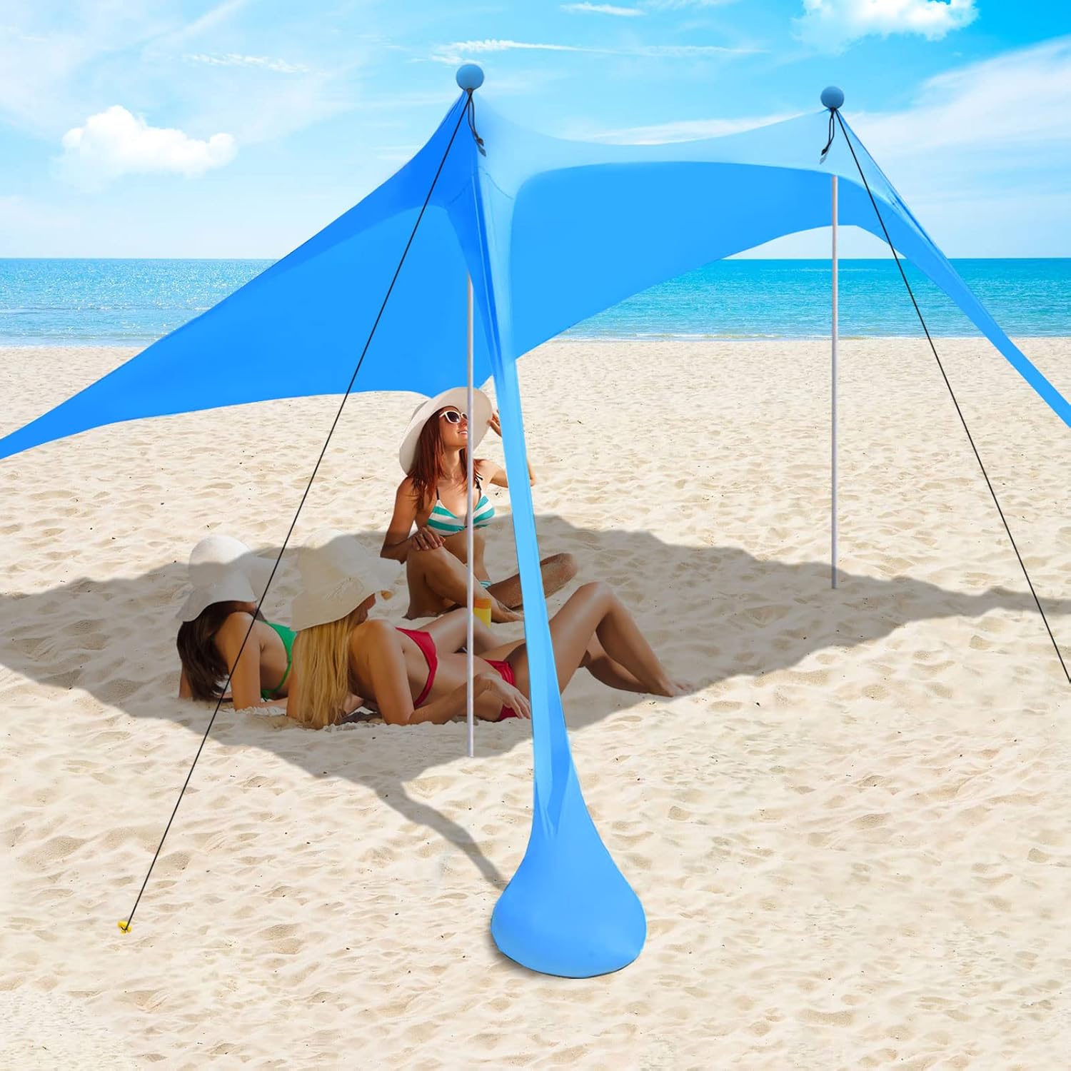 Portable Beach Canopy with UPF 50+ Protection - AUTSTA
