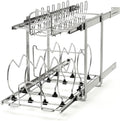 2-Tier Kitchen Cabinet Pullout 11.75 in Organizer - Maximize Space