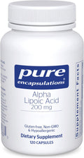 Pure Encapsulations Alpha Lipoic Acid 200 mg for Liver Health
