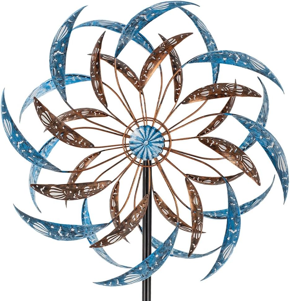 Stargarden Large Wind Spinners Outdoor for Garden Decor