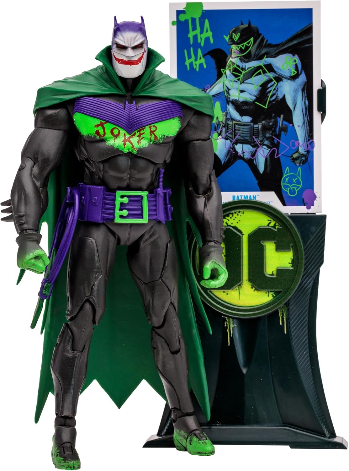 DC Multiverse 7in Jokerized Batman Action Figure