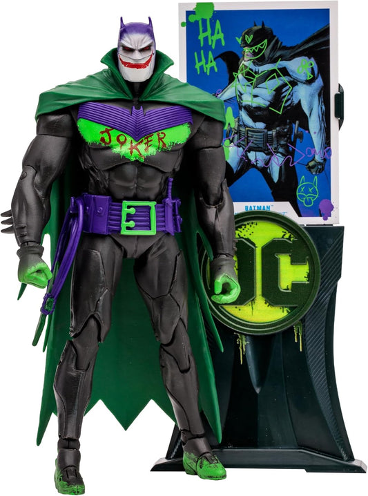 DC Multiverse 7in Jokerized Batman Action Figure
