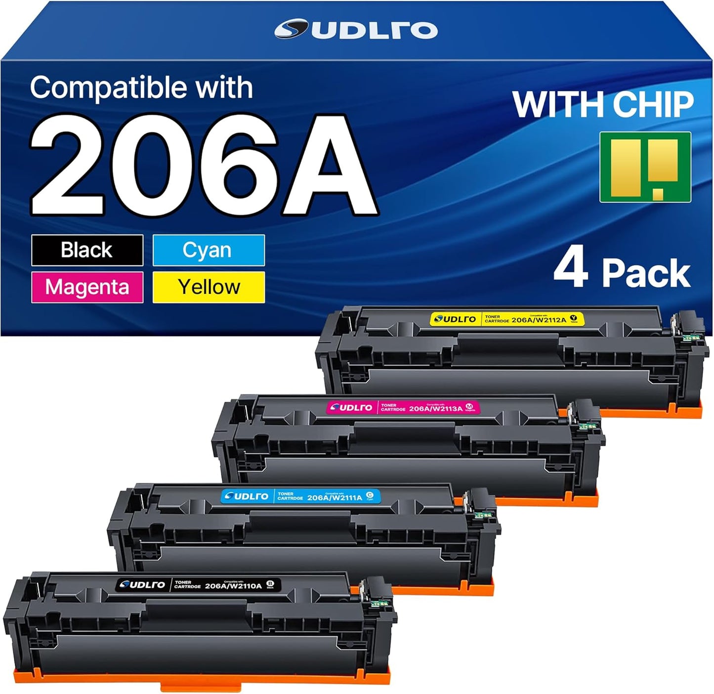 206A Toner Replacement for HP Color Laserjet MFP Printers