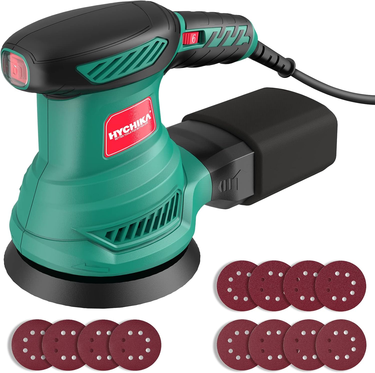 5-Inch Random Orbital Sander for Efficient Woodworking Tasks