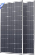 200W Solar Panel 2x100W Monocrystalline Pack - High Output for RVs