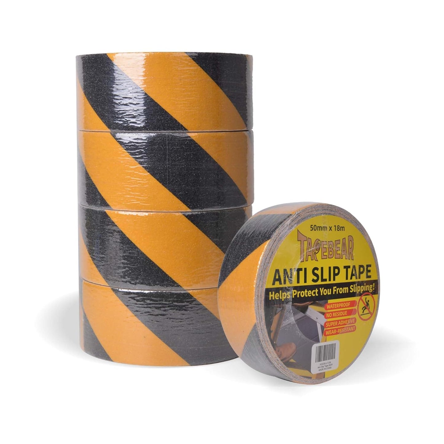 Non Slip Hazard Tape for Safety - Strong Grip Anti Slip Tape