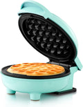 Mini Waffle Maker - Quick 4 Waffles!