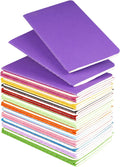 Lzerking Small Lined Notebooks 36 Pack Mini Pocket Notepads - Colorful