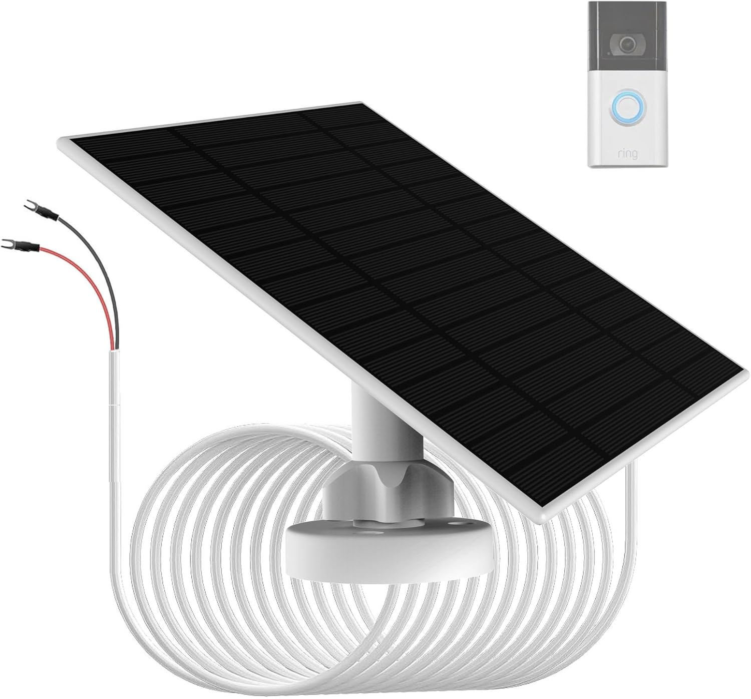 Effortless Solar Charging for Ring Doorbells