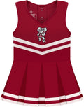 Team Spirit College Baby Cheerleader Bodysuit Dress for Girls