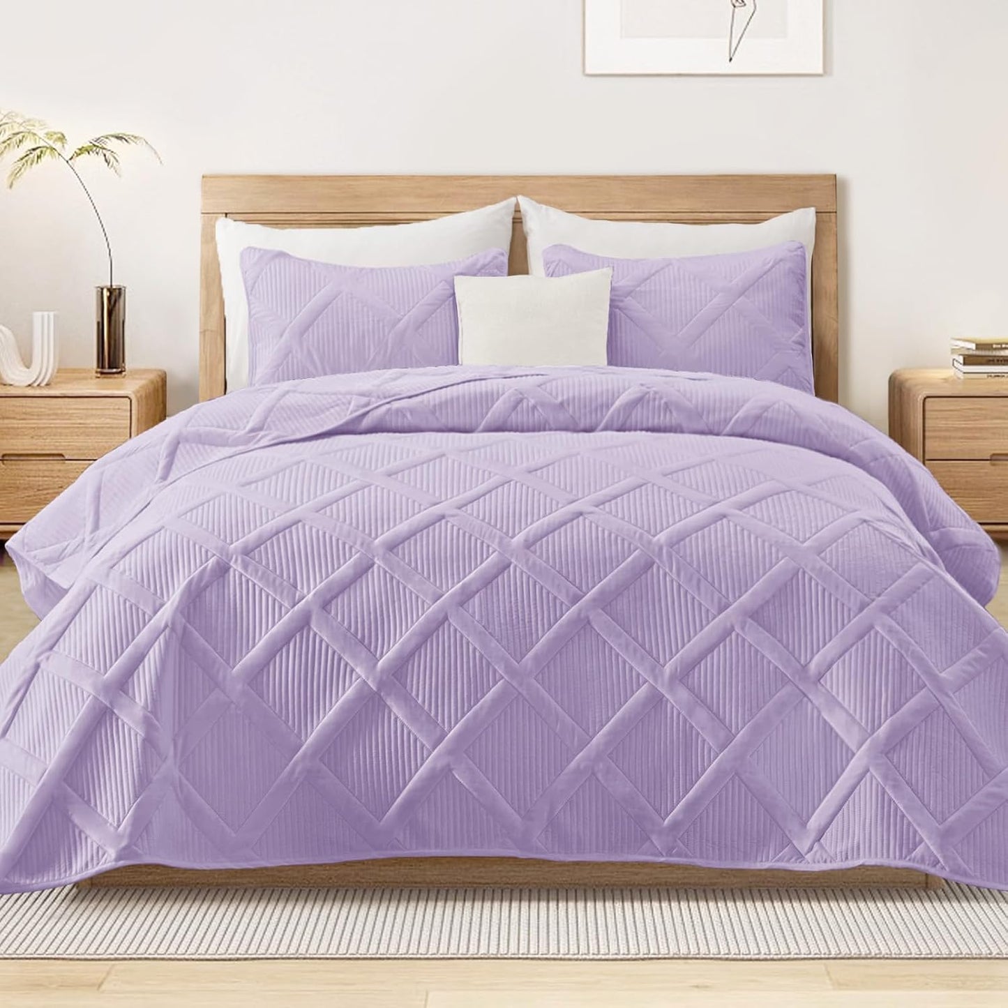 Exclusivo Mezcla Twin Size Quilt Set - Soft Lightweight Bedding