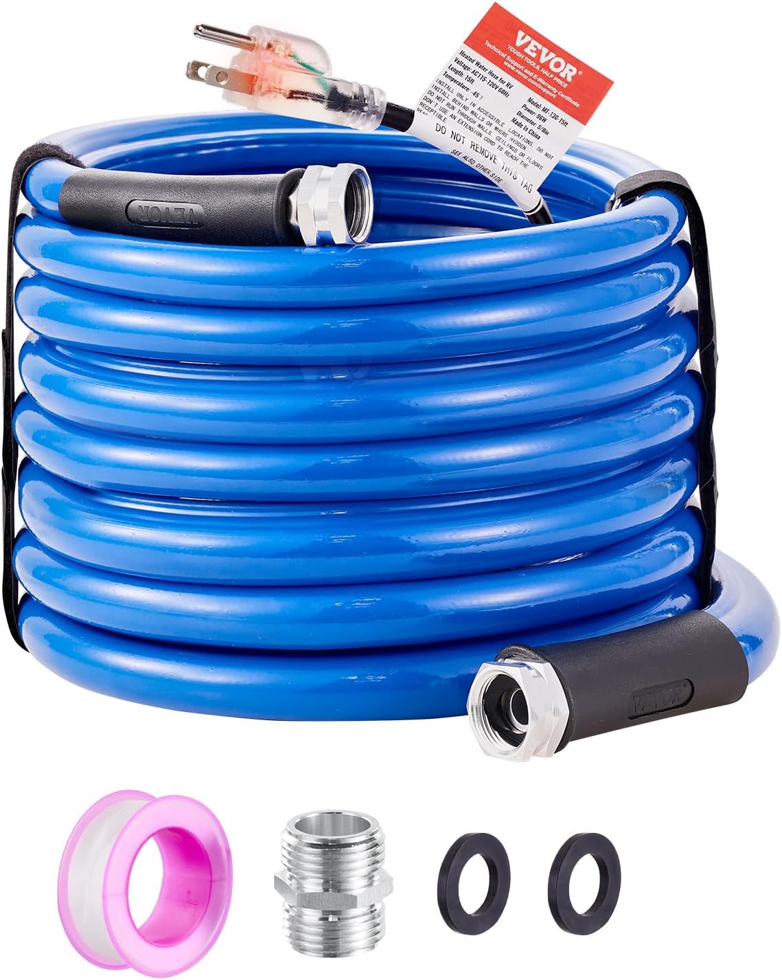 VEVOR Heated Water Hose for RV - Reliable Winter Water Access