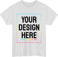 Custom T-Shirt Print with Text Image or Logo (Style SK9N)