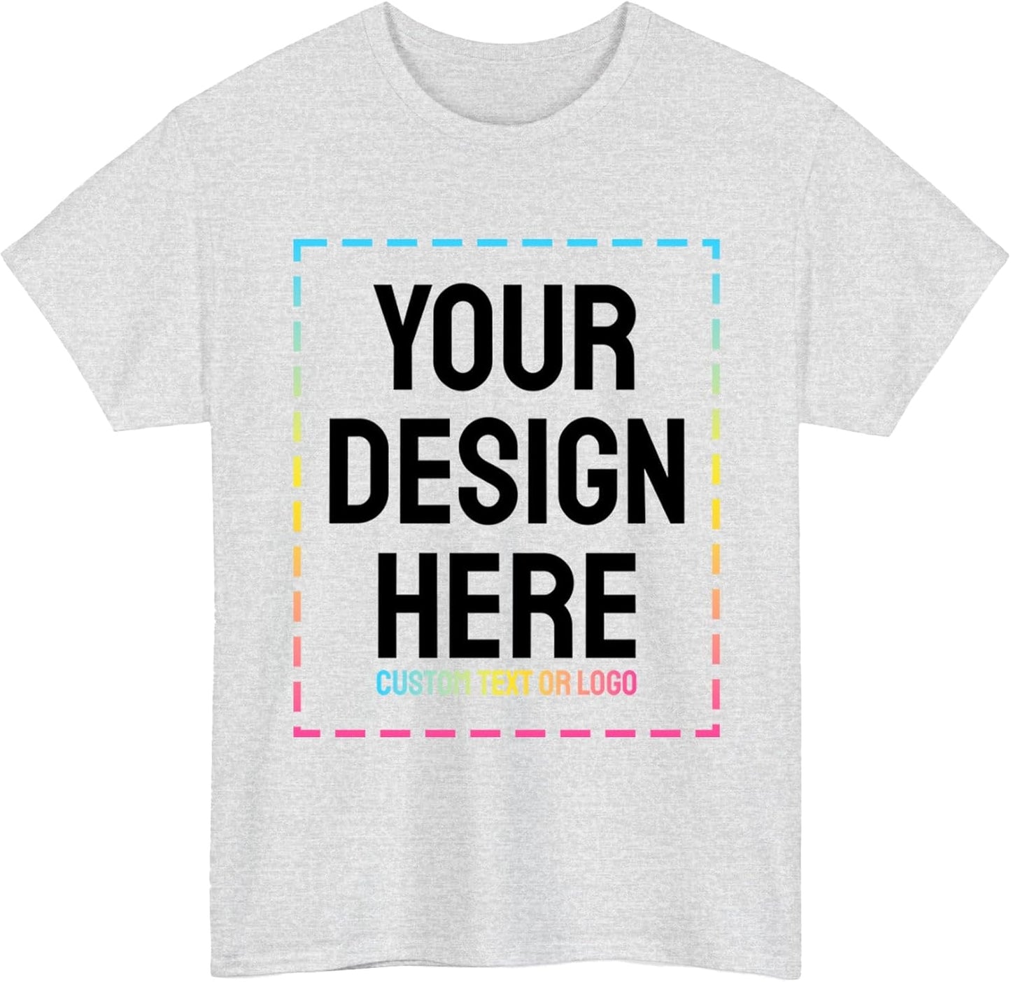 Custom T-Shirt Print for Men and Women - Design Your Own Tee
