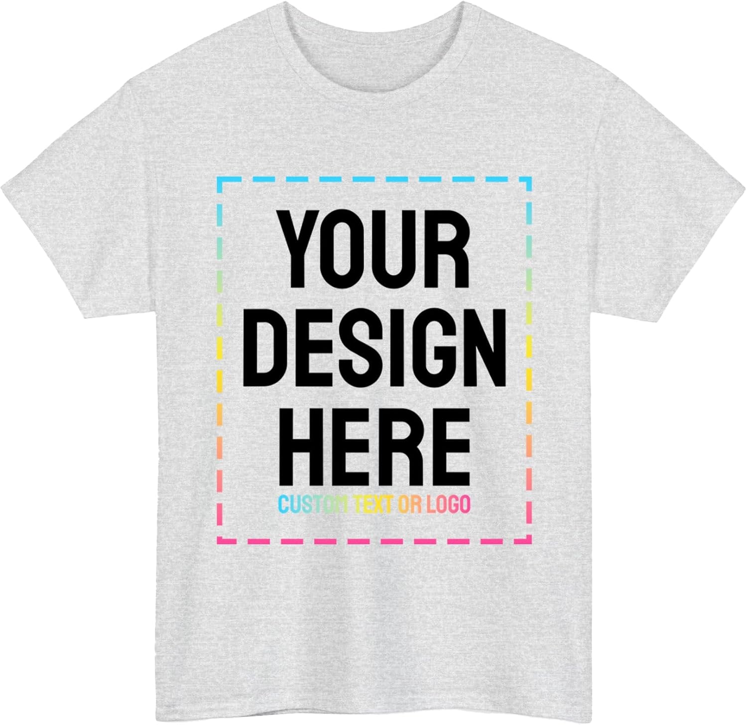 Custom T-Shirt Print for Men and Women - Design Your Own Tee