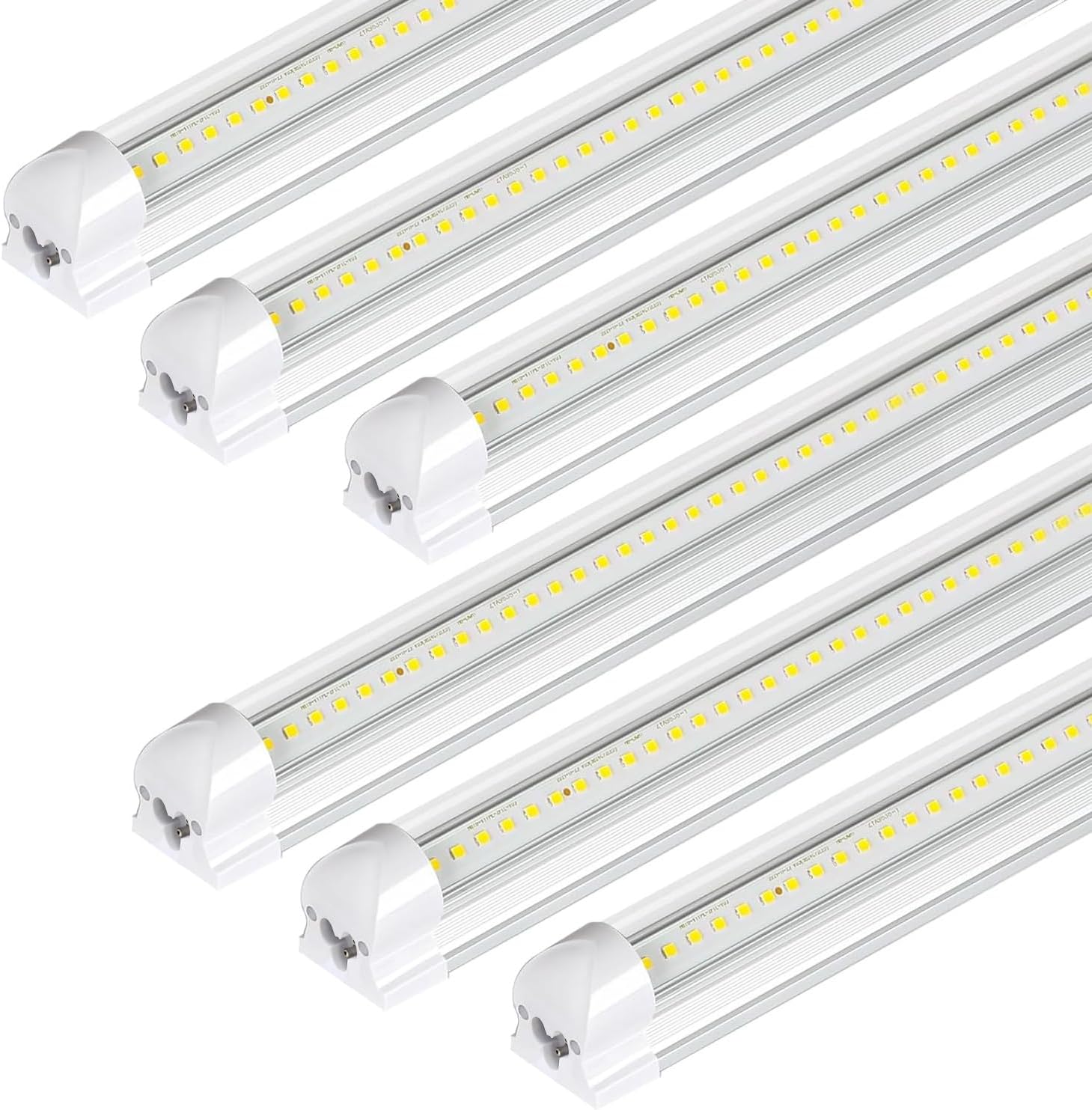 Hykolity 6 Pack 4FT LED Shop Light for Bright Spaces