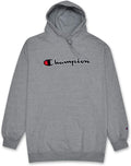 Champion Mens Hoodies Big and Tall - Warm Embroidered Pullover winter
