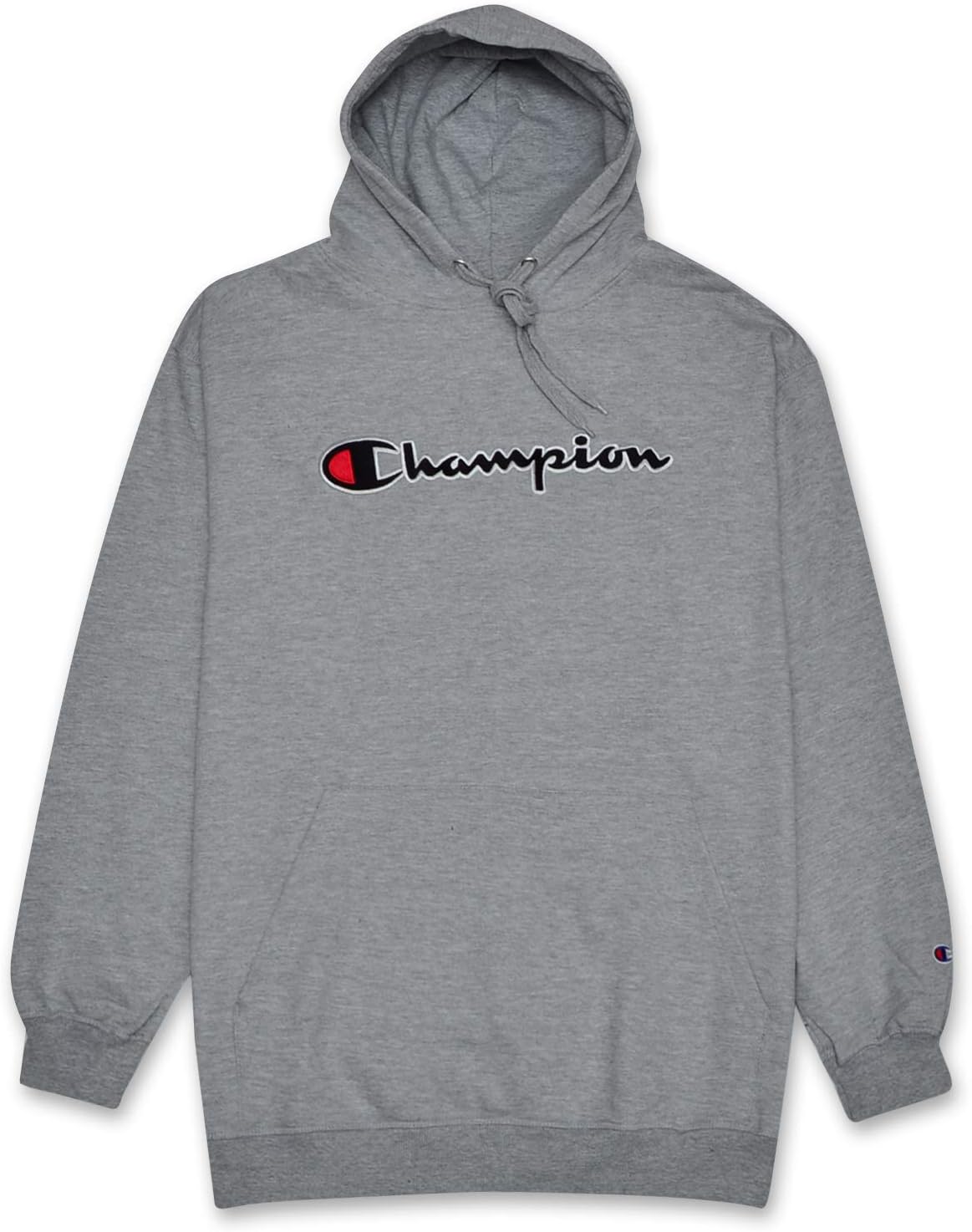 Champion Mens Hoodies Big and Tall - Embroidered Pullover Fleece