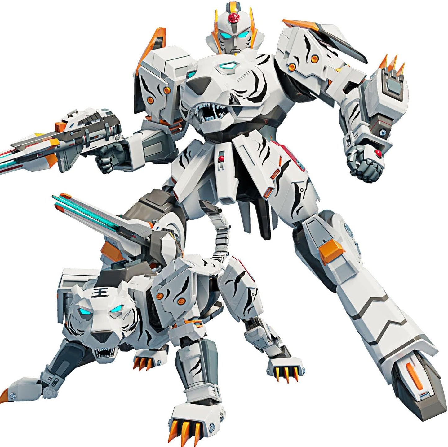 Wenbeier 10 Tiger Transforming Robot: Epic Deformation Fun!