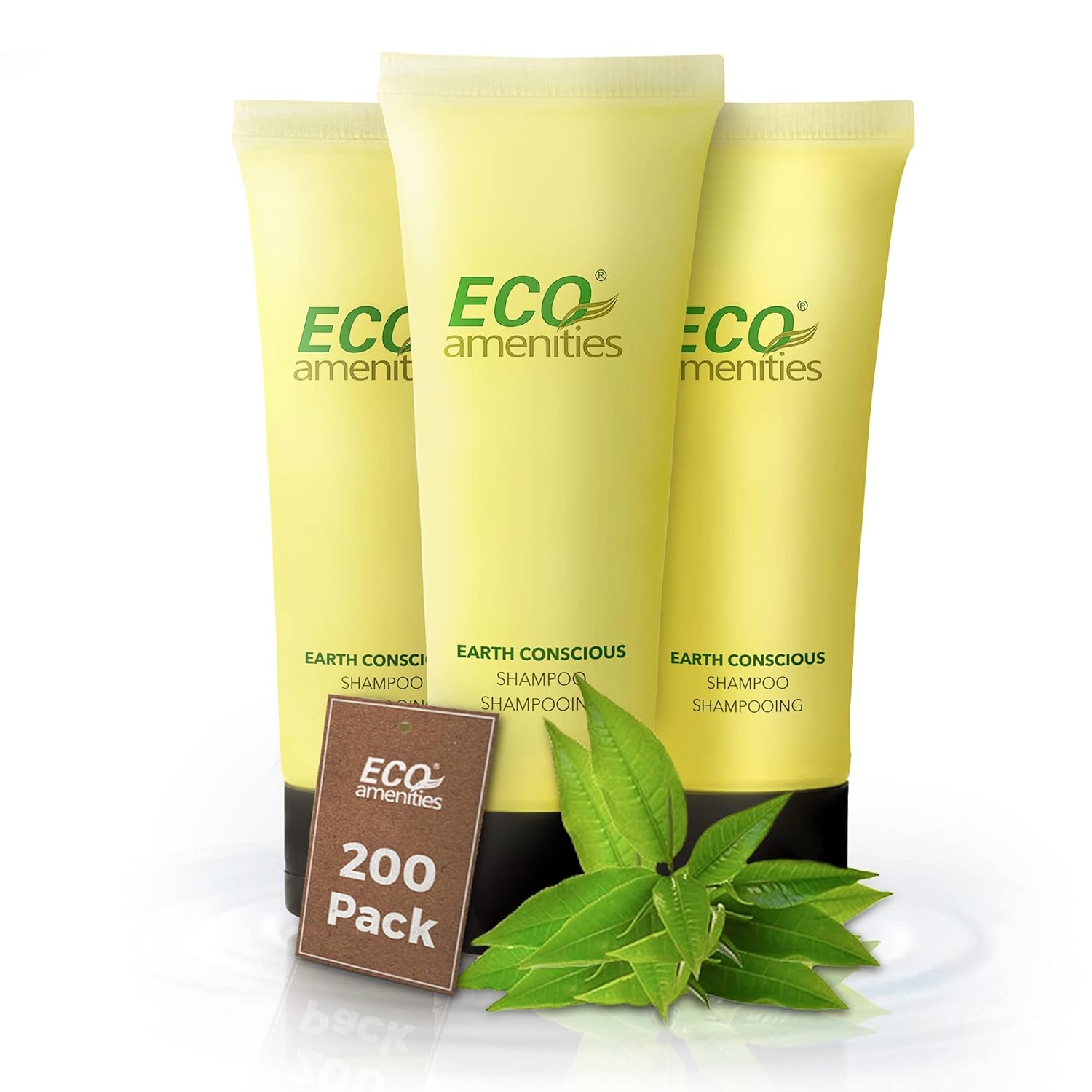 ECO Amenities Travel Shampoo Tubes - Perfect for Hotels & More