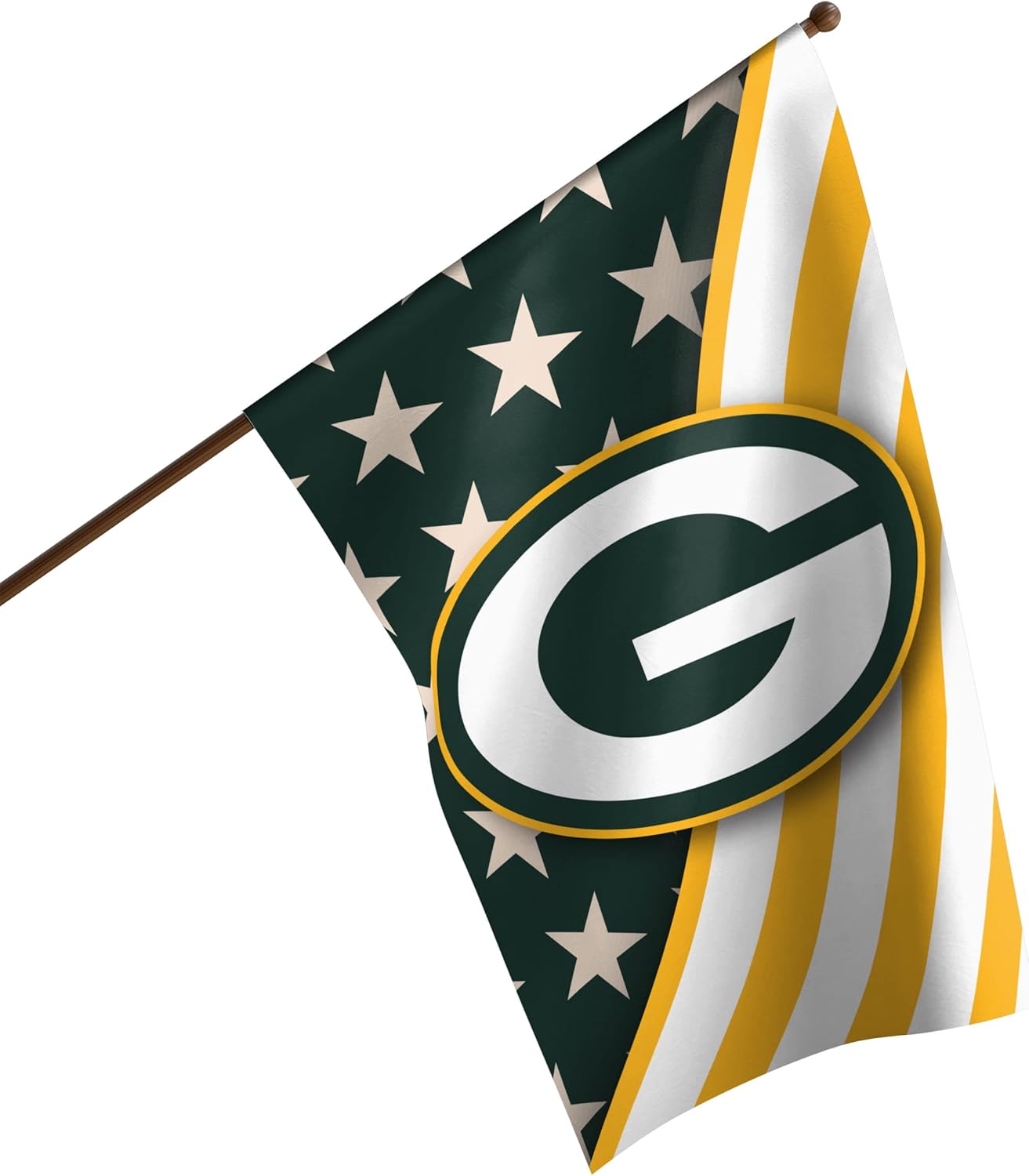 FOCO NFL Double Sided Team Logo Vertical Flag for Fans