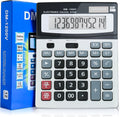 12-Digit Large LCD Dual-Powered Calculator for Easy Office/School Use by Holifeos