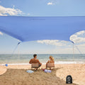 Beach Tent Sun Shelter 7ft1ft' Tall - Easy Setup Windproof Canopy