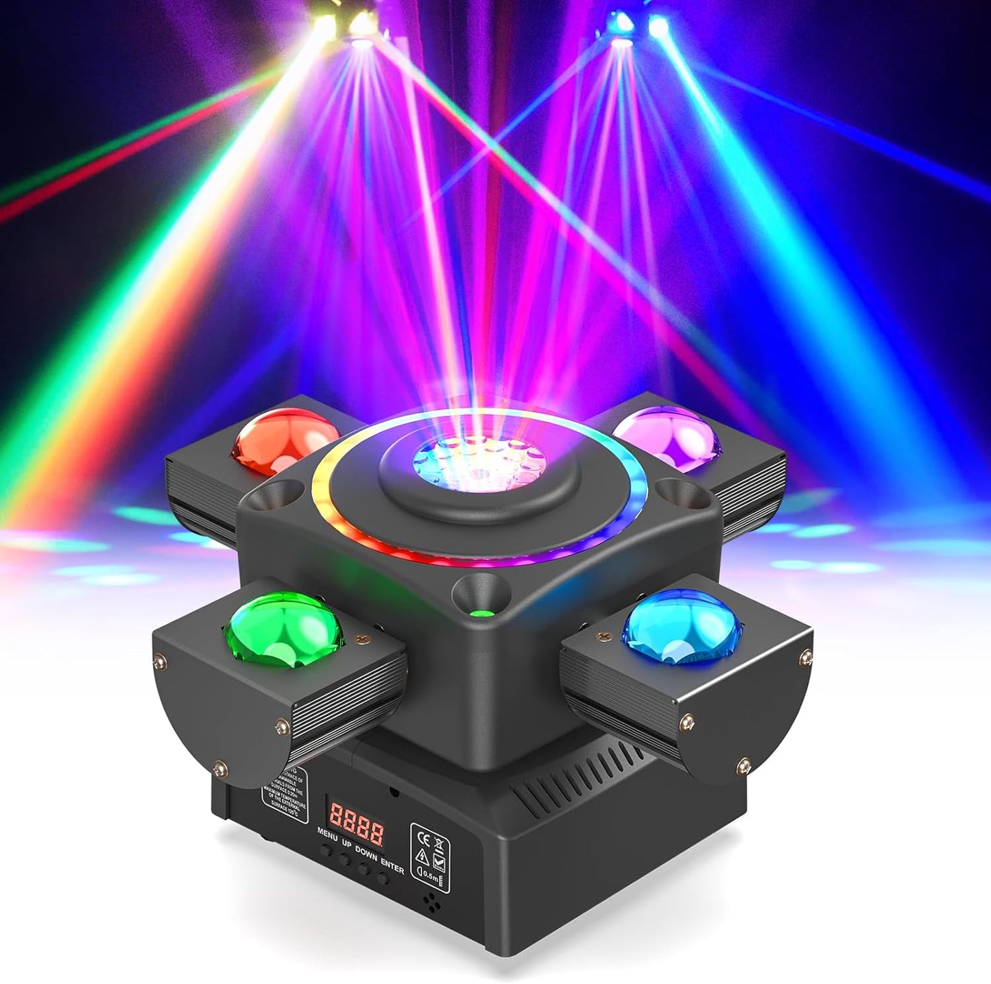HOLDLAMP 4 Arms Moving Head Light for Stunning Stage Effects