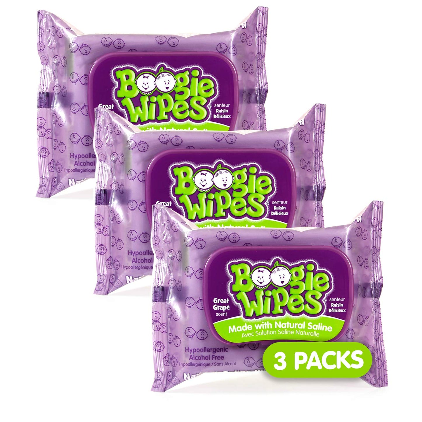 Boogie Saline Nose Wipes: Gentle Care for Baby and Kids