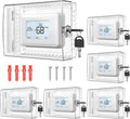 Thermostat Lock Box Cover with Key - Clear Protective Case