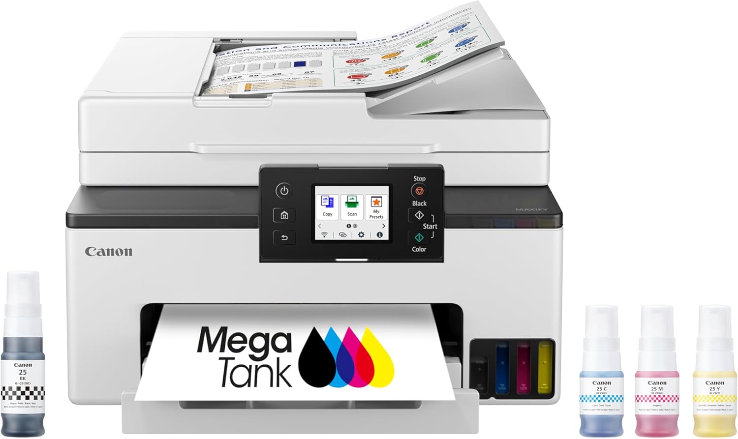 Canon Megatank GX2020 Wireless All-in-One Printer