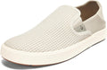 OLUKAI Lae'ahi Men's Slip On Shoes - Comfortable Everyday Sneaker mesh