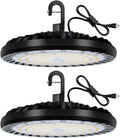 LED High Bay Light 200W 2-Pack 5000K UFO - Bright Warehouse Choice
