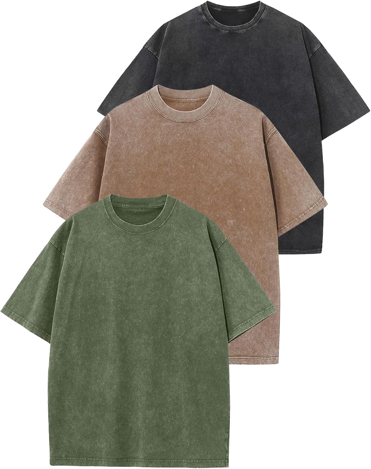 Oversized Vintage Tee for Men - Casual Streetwear Essential