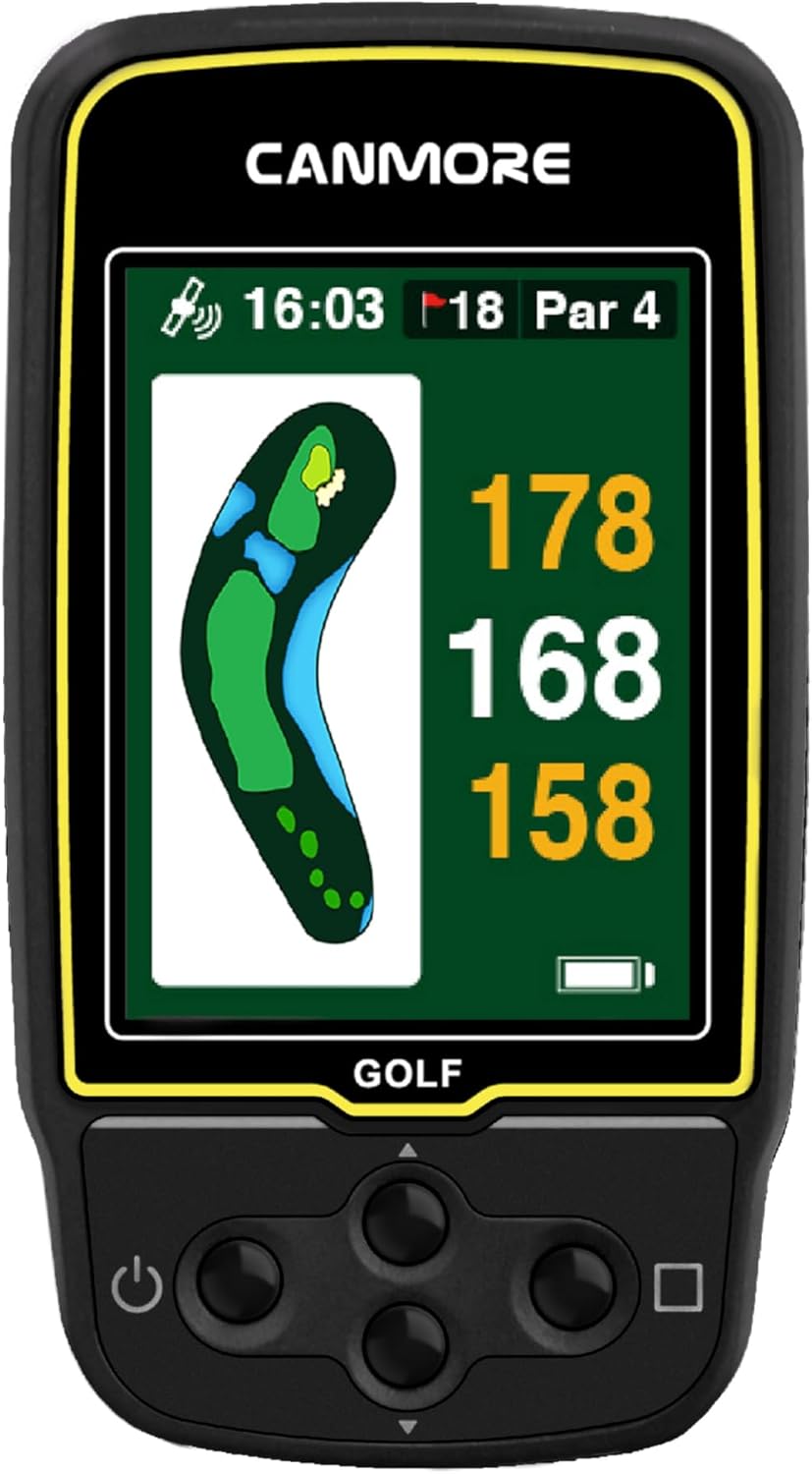 CANMORE HG500 Golf GPS - Easy Read Color Display