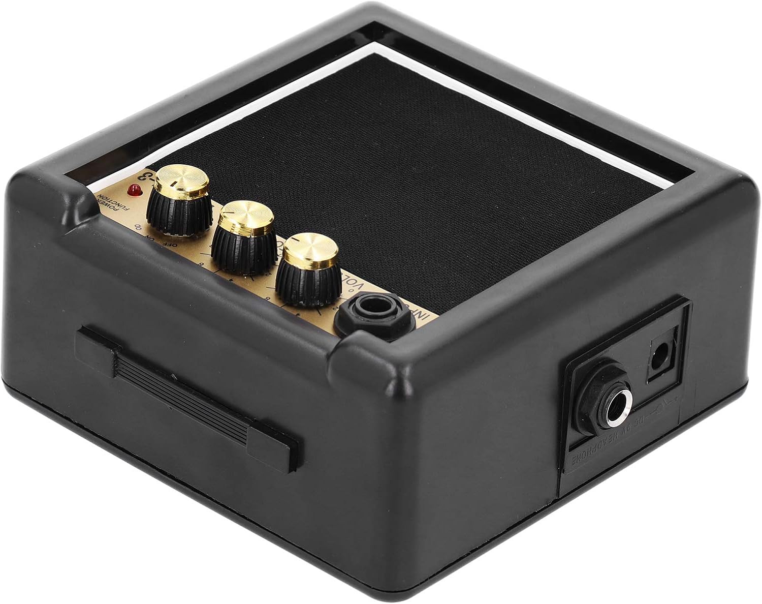 Portable Gold Mini Amp for Guitar Practice