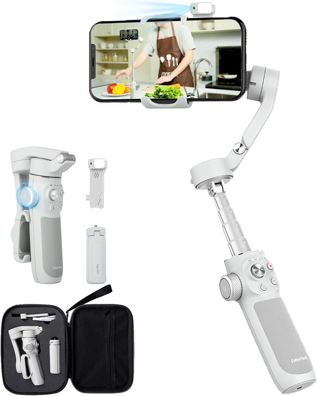 FeiyuTech VB4 Kit 3-Axis Smartphone Gimbal with Extension Rod