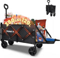 Collapsible Extended Tailgate Wagon with Wheels - Heavy Duty Utility
