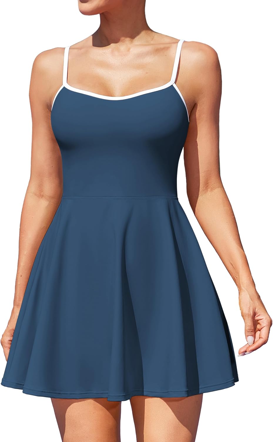 ATTRACO Women's Tennis Dress with Shorts for Active Lifestyle