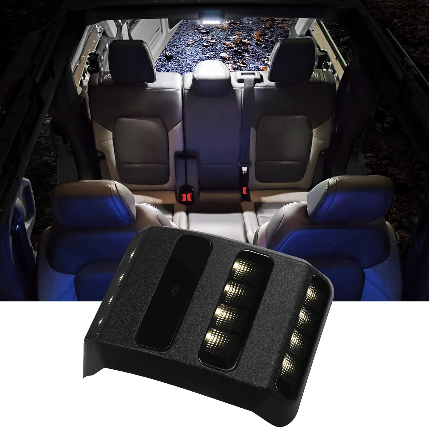Mabett Rear Ceiling Lights for Ford Bronco 2021-2024 4-Door