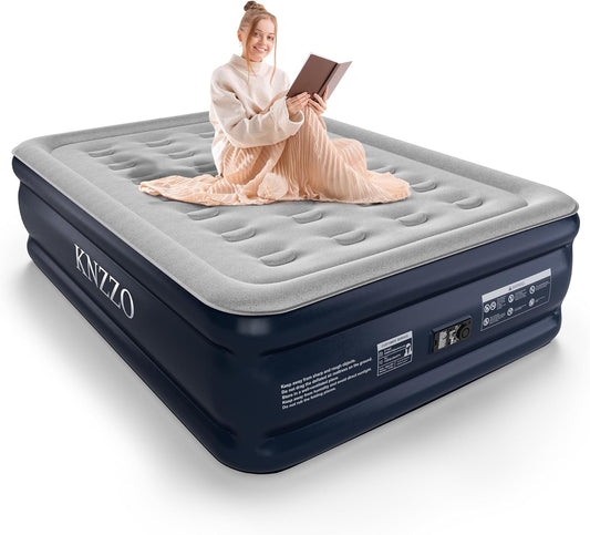 Full Air Mattress with Built-in Pump for Ultimate Comfort