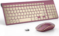 JOYACCESS Wireless Keyboard and Mouse Combo - Slim, Portable and Quiet