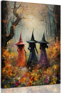 Halloween Witchy Wall Art Prints 16x24 in - Dark Moody Gothic Decor