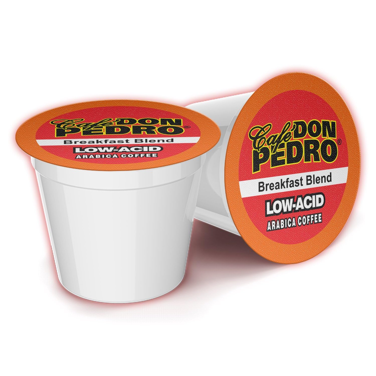 Cafe Don Pedro Breakfast Blend Low Acid Coffee Pods for K-Cup